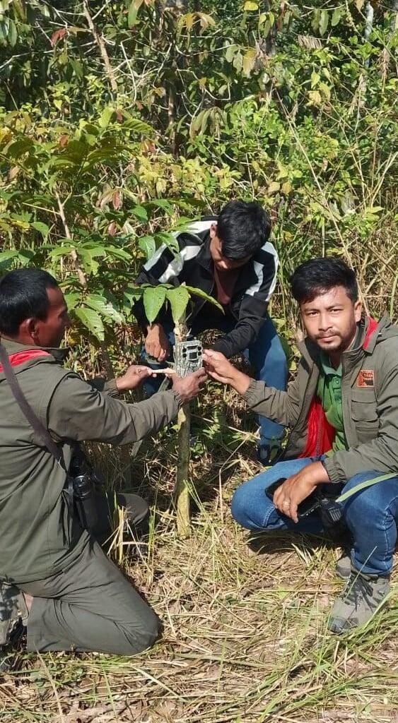 LTTM Camera Trapping Begins in Jagatpur Block II