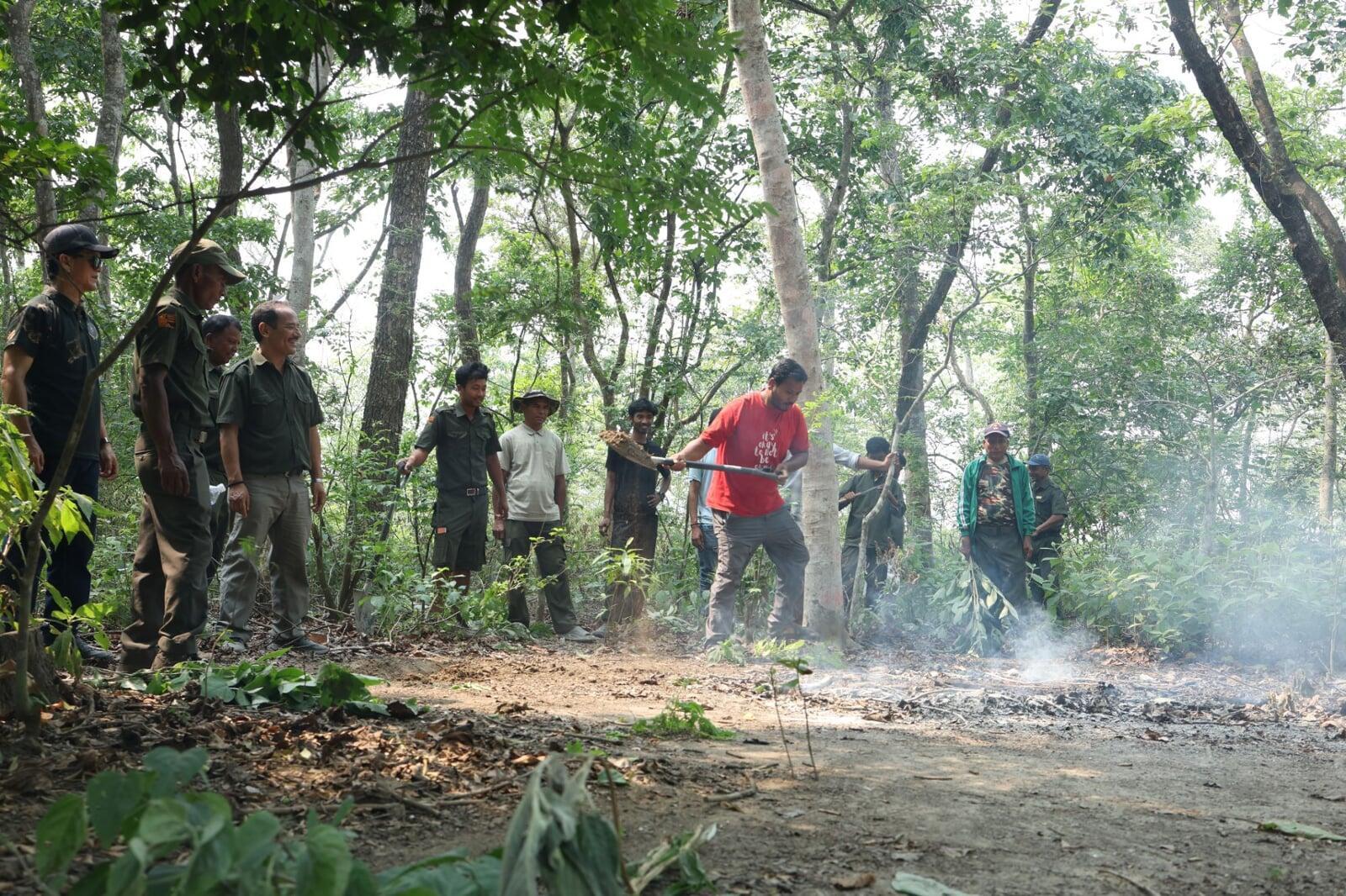 Community Based Forest Fire Control Training Reported by Prakash Shrestha