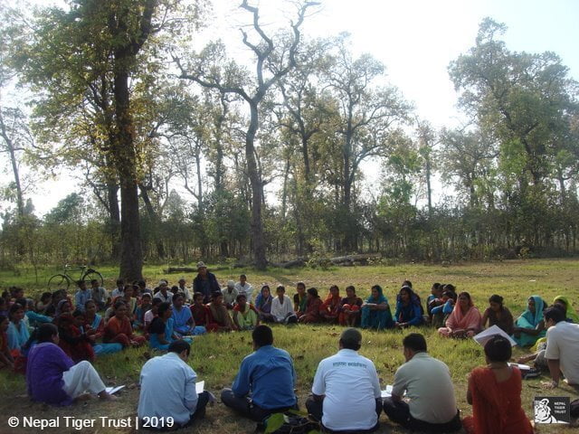 College student field session